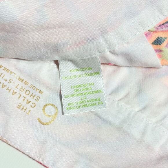 Lilly Pulitzer Callahan Shorts Pink Pattern Women’s Size 6 - Picture 6 of 10